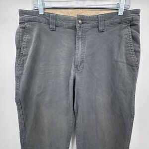 Columbia Men Utility Pants 34x32 Gray Stretch Outdoor Hiking Work